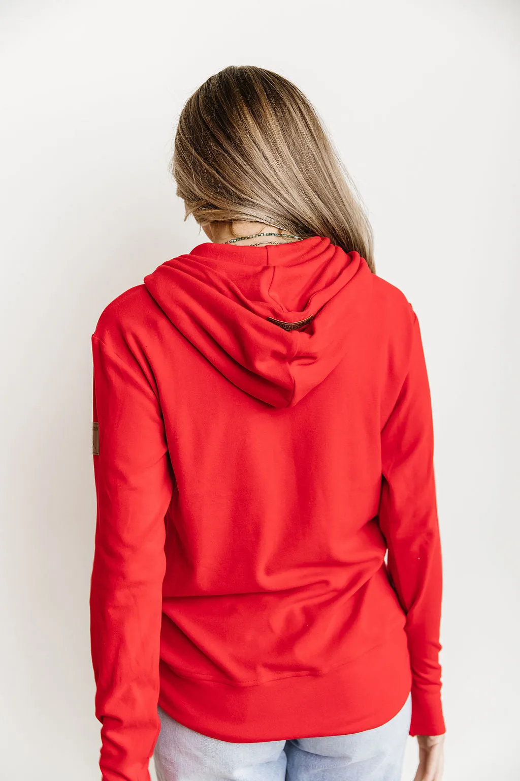 Performance Fleece FullZip Sweatshirt - Scarlet