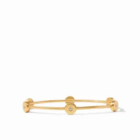 Poppy Bangle Gold Cubic Zirconia - Medium by Julie Vos