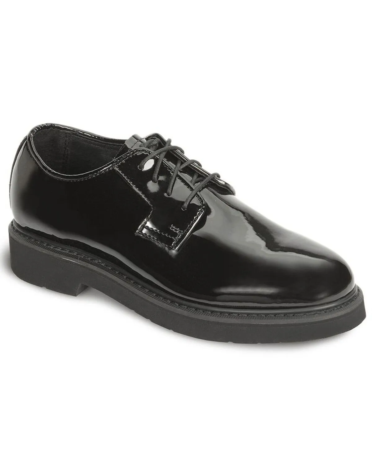 Product Name:  Rocky Men's High Gloss Dress Leather Oxford Dress Duty Shoes - Round Toe