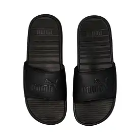 PUMA MEN'S COOL CAT V BLACK SLIDES