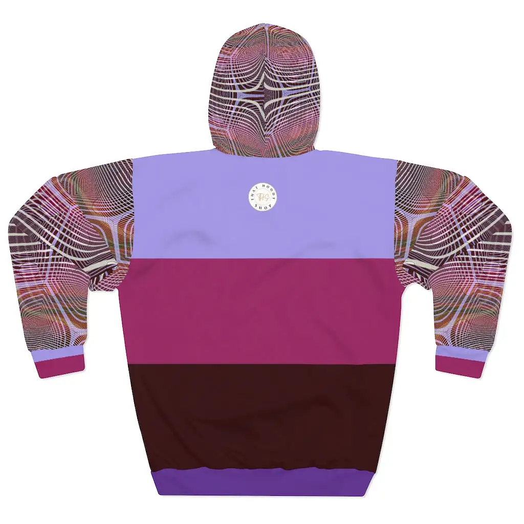 Purple Plasma Unisex Pullover Hoodie