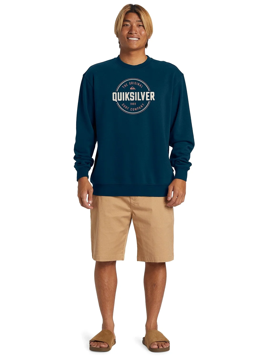 Quiksilver Mens Circle Up Crew Sweater