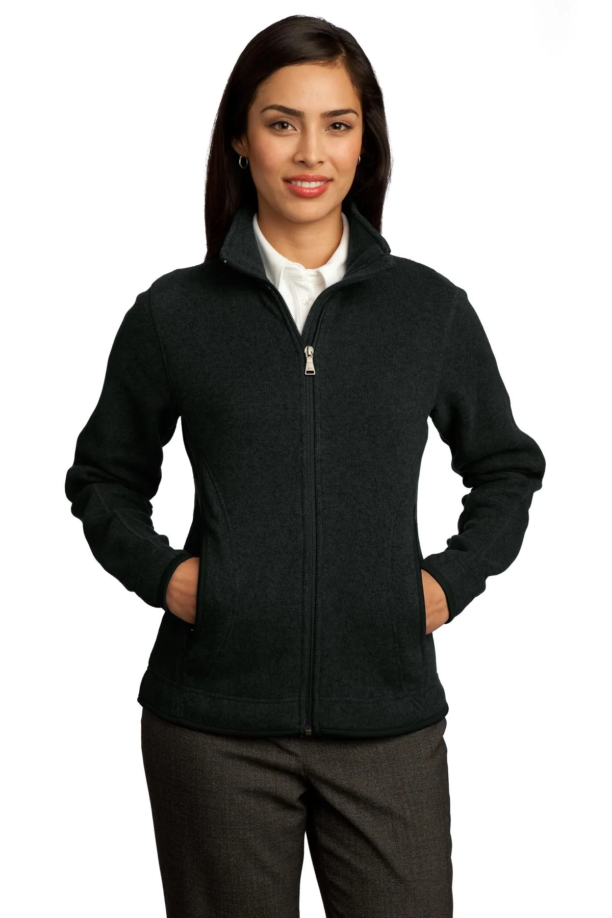 Red House RH55 Ladies Sweater Fleece Full-Zip Jacket