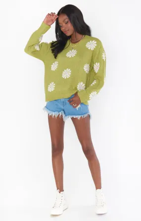 Seasons Change Sweater ~ Flower Power Knit