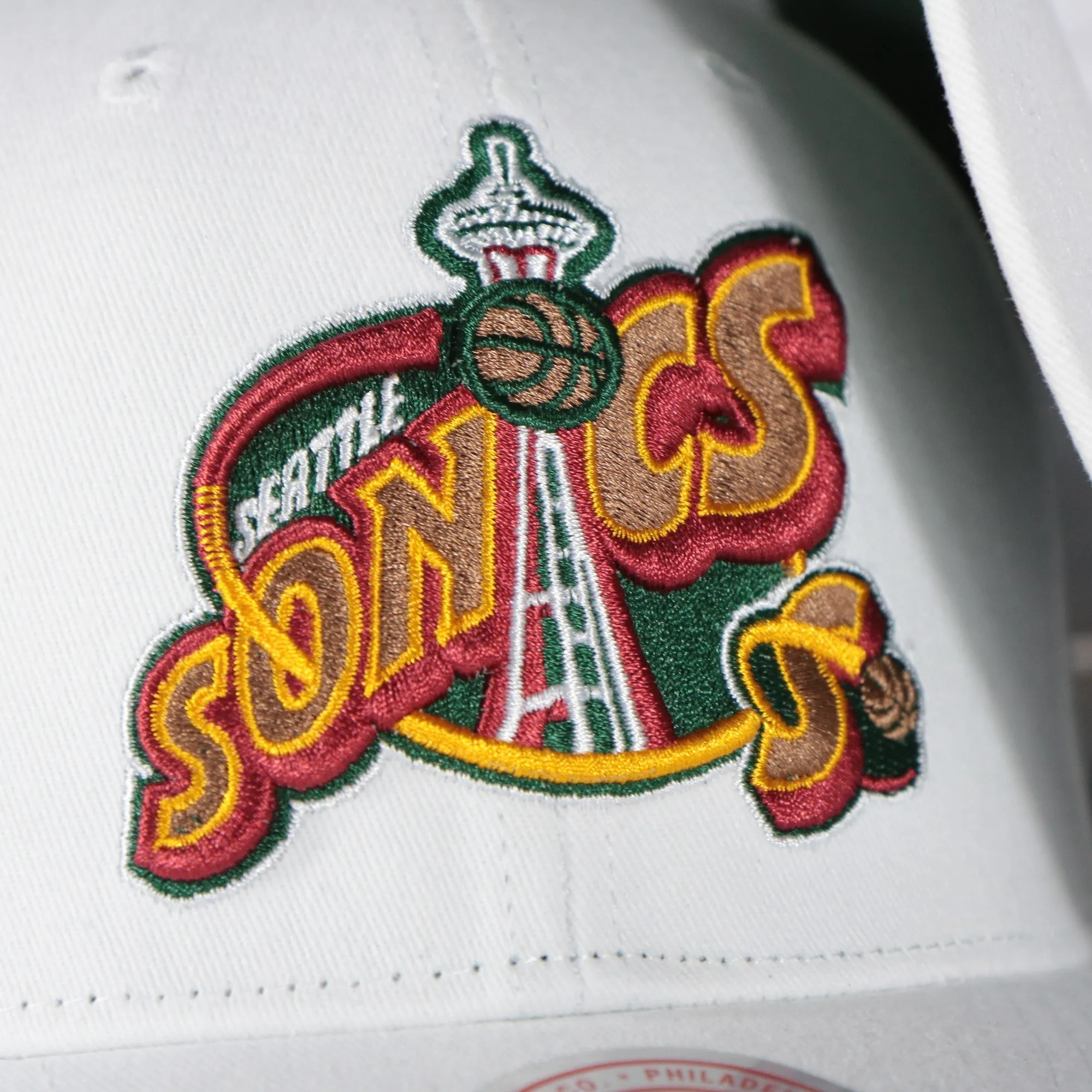 Seattle Supersonics NBA Hardwood Classics All in Pro Green Bottom | White Snapback Hat