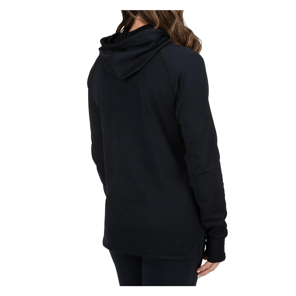 Simms Womens Heavyweight Baselayer Hoody - Black