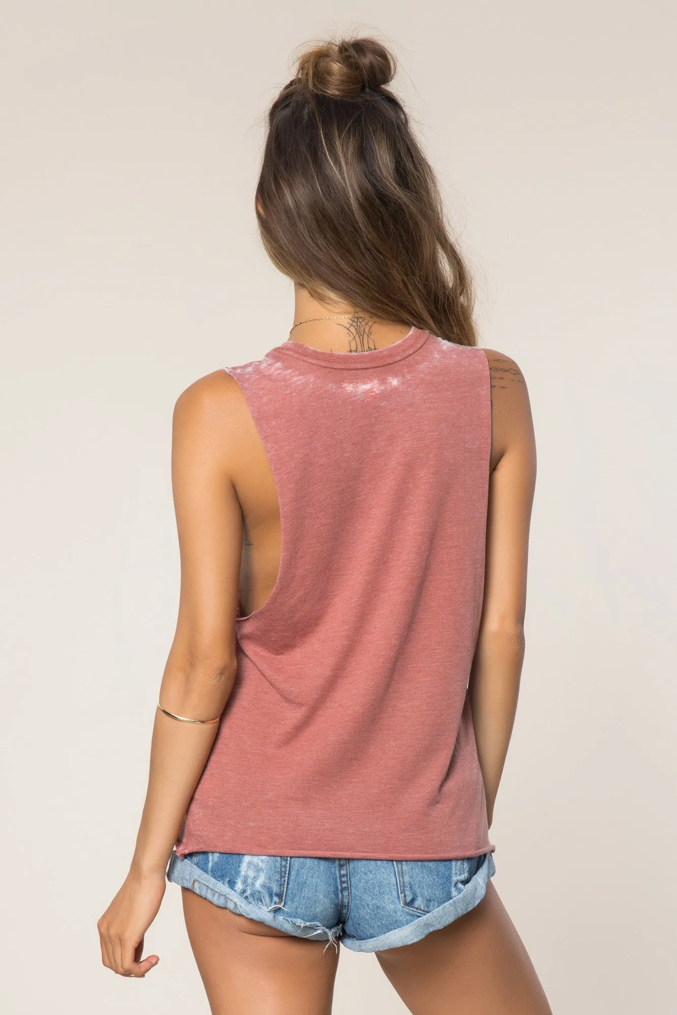 Spiritual Gangster You Had Me At Namaste Festival Tank Clay