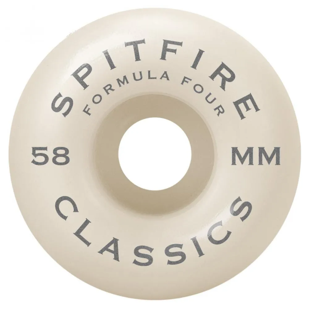 Spitfire Formula Four Classics Wheels Natural 58 mm 99 DU