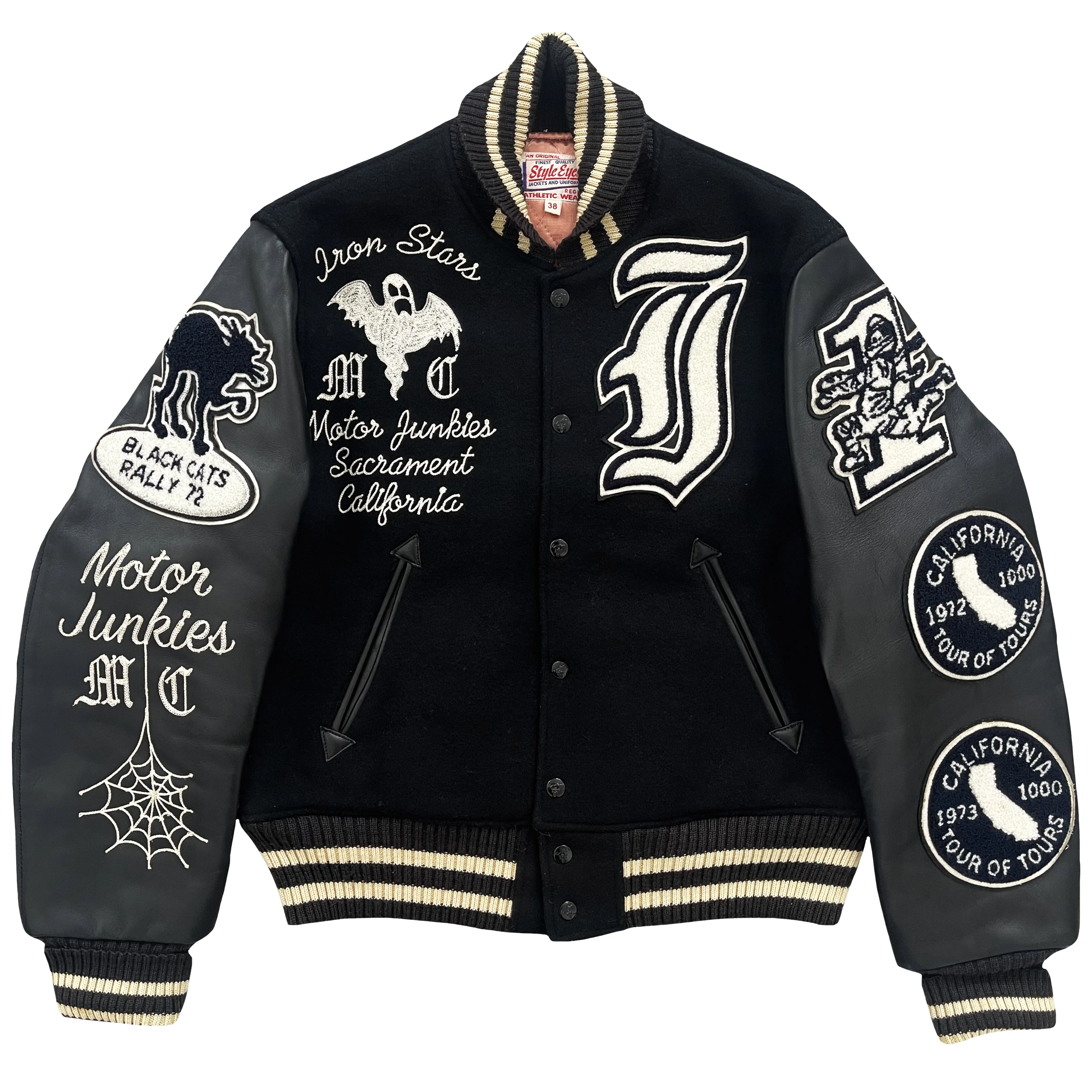 Style Eyes Varsity Jacket - M