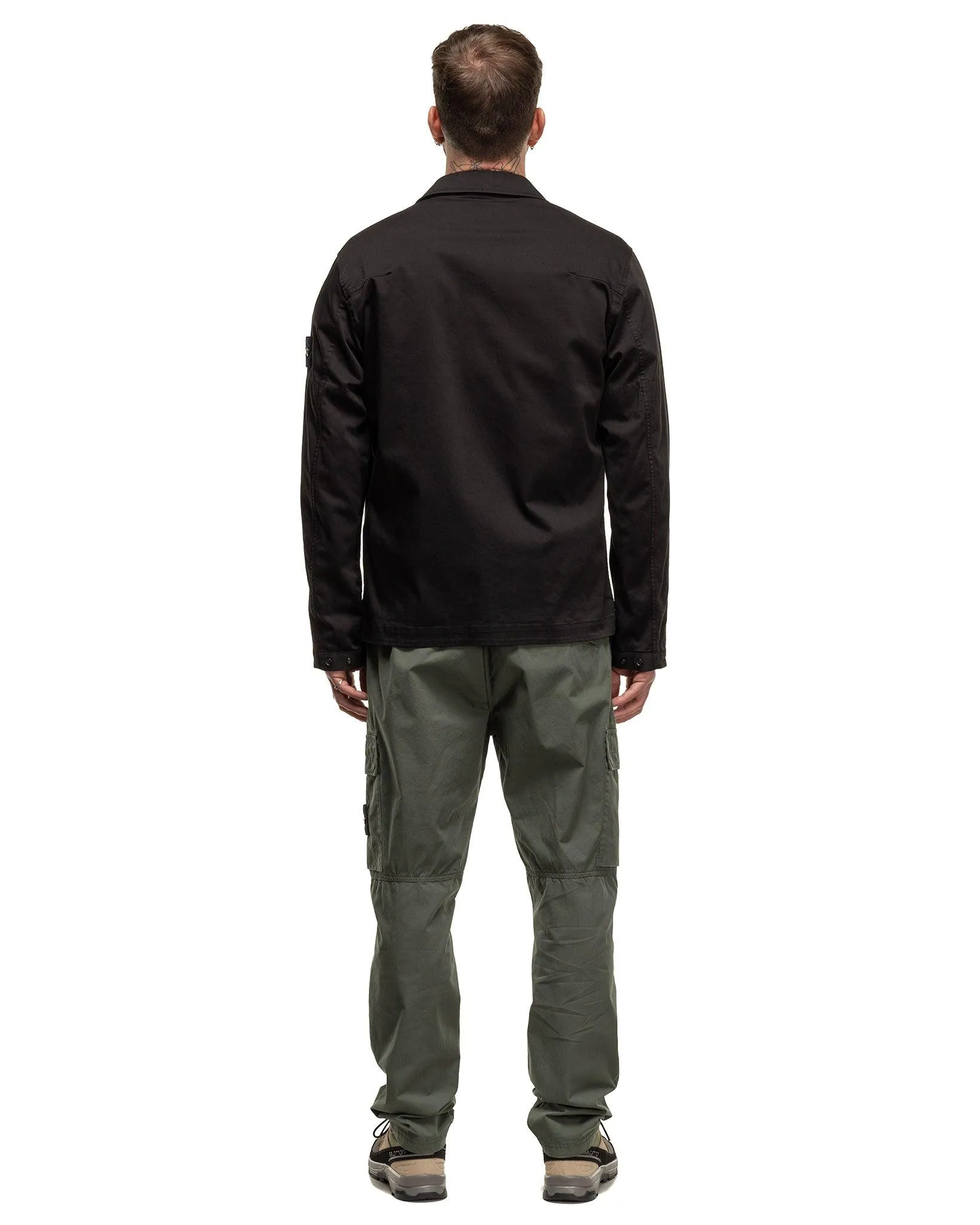 Supima Cotton Twill Stretch-TC Regular Fit Cargo Pants Musk