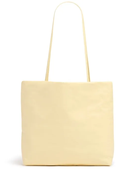 The Row   Pim light nappa leather tote bag 