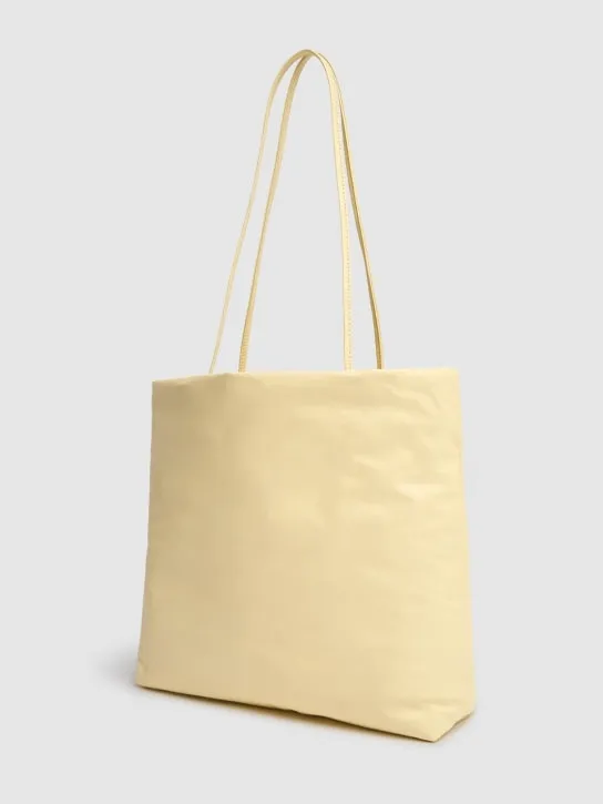 The Row   Pim light nappa leather tote bag 