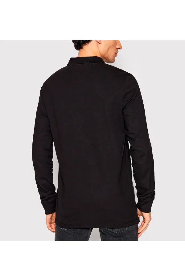 Tommy Hilfiger Regular L/S Polo Black