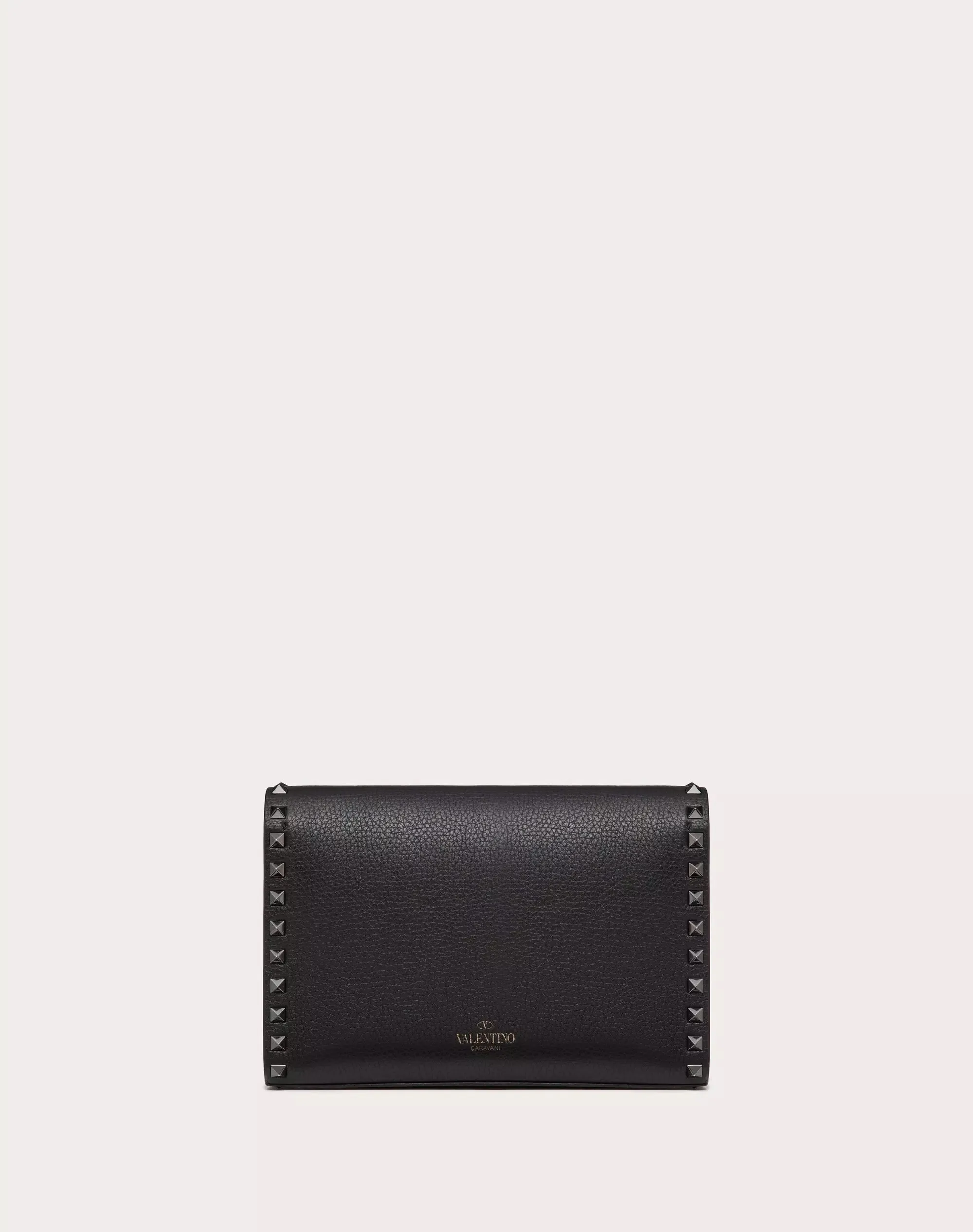 Valentino Garavani Small Rockstud Grainy Calfskin Crossbody Bag