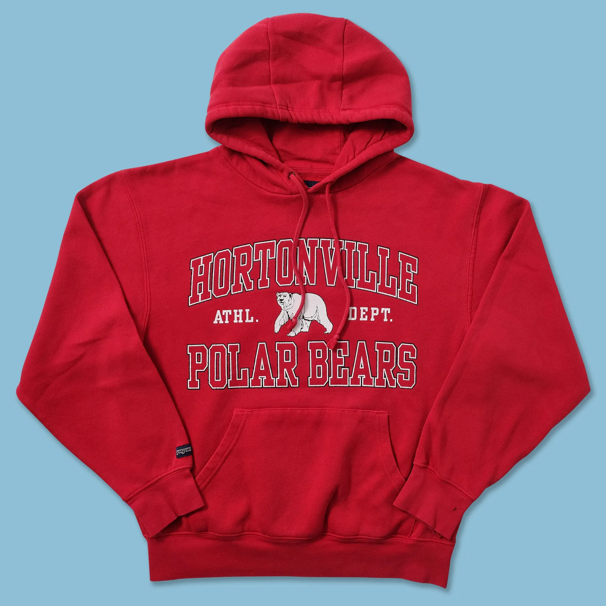 Vintage Hortonville Polar Bears Hoody Small