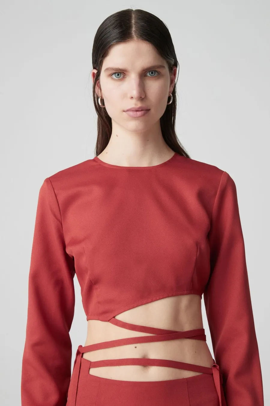 Women Atoir  | 001 Top Brick Red