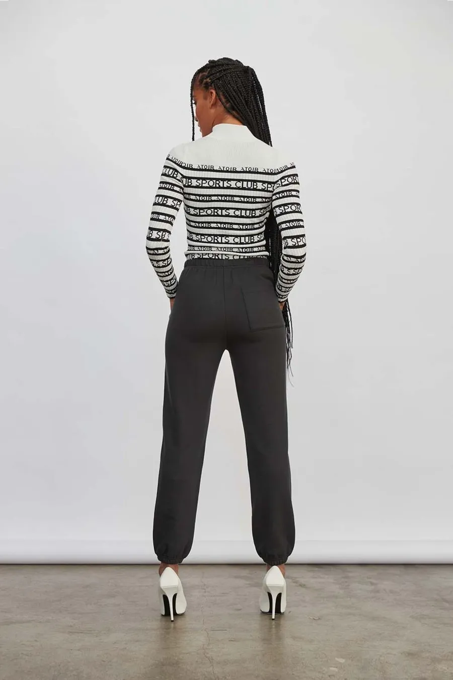 Women Atoir  | All-Star Track Pants Vintage Black/White