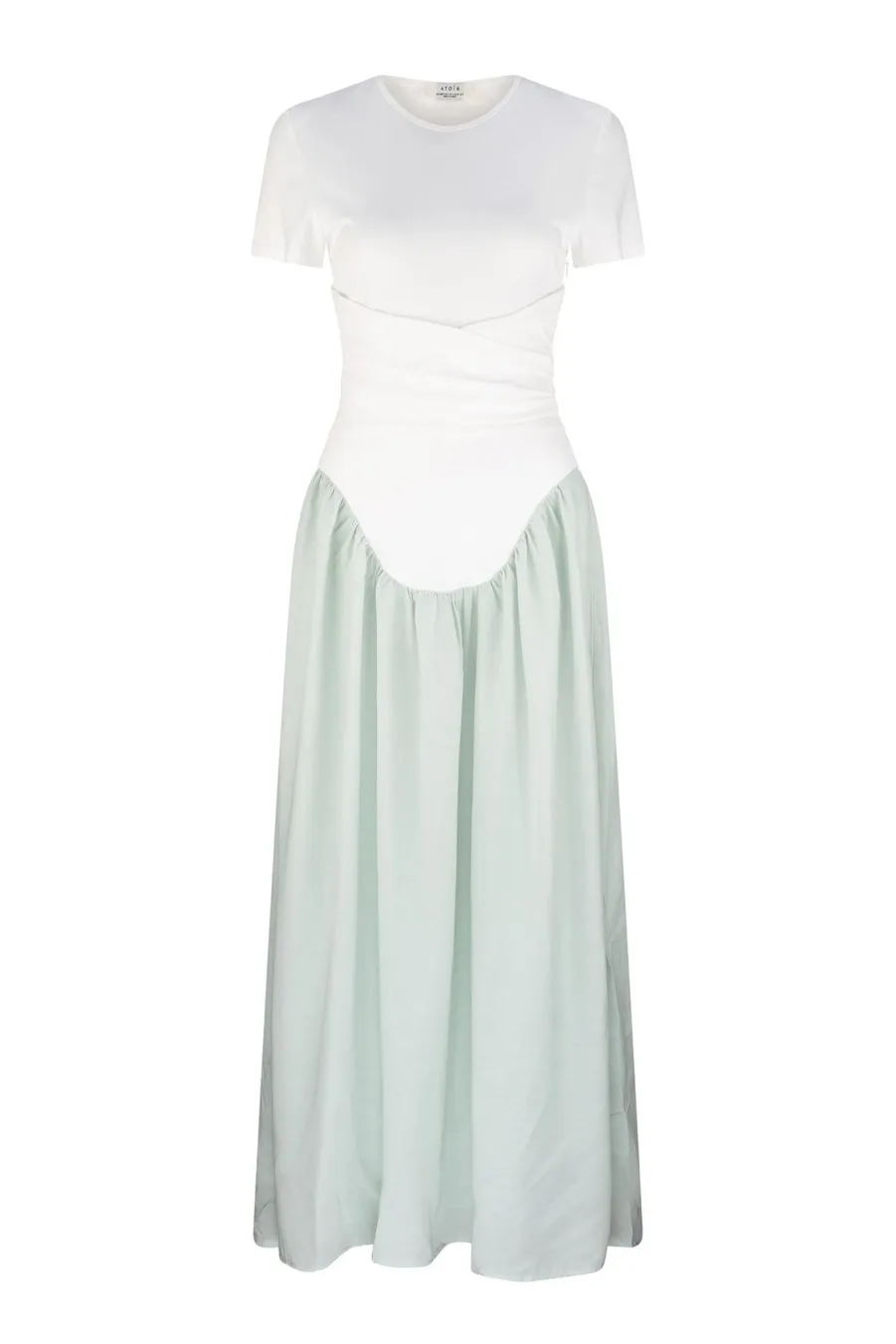 Women Atoir  | Christy Dress White/Shale Green