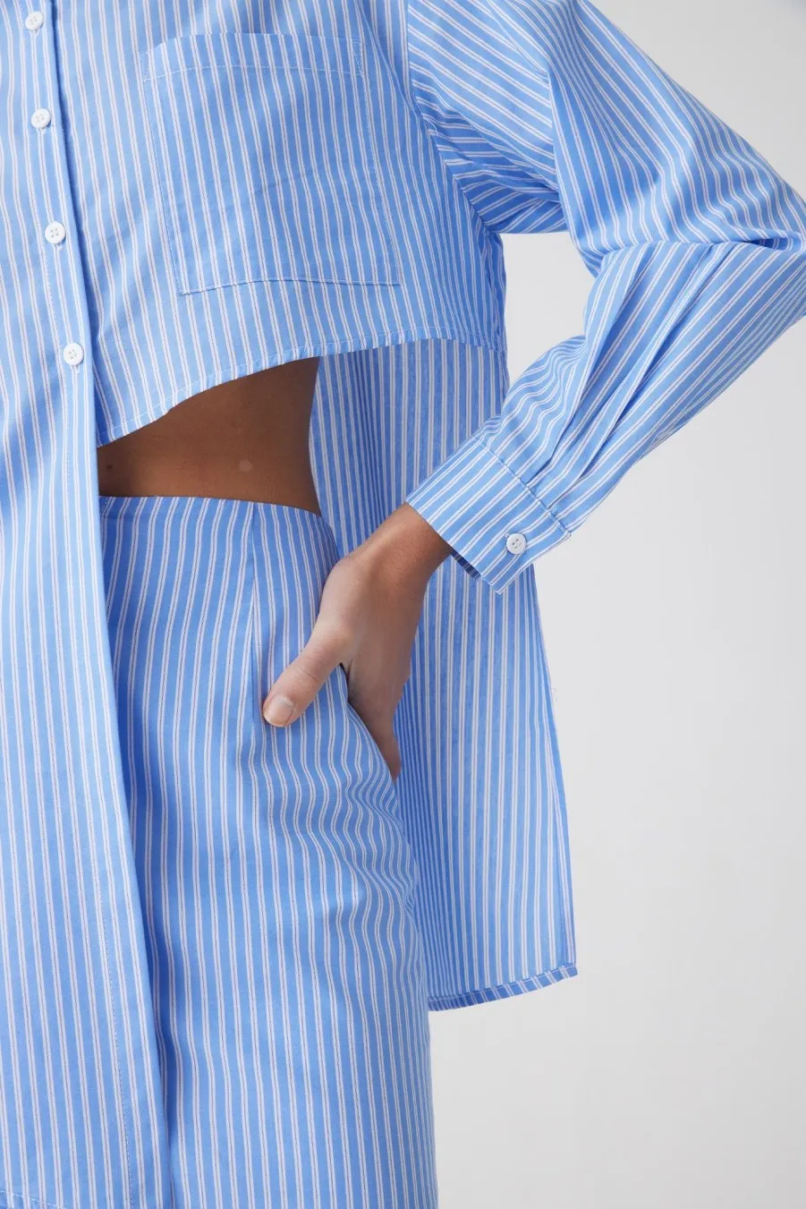 Women Atoir  | Cloud Shirt Ballad Blue Stripe