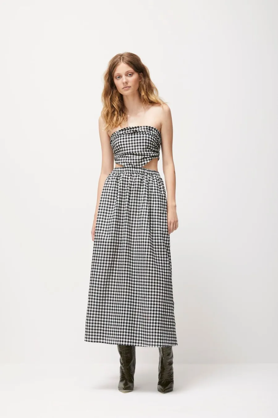 Women Atoir  | Primrose Dress Black/White Check