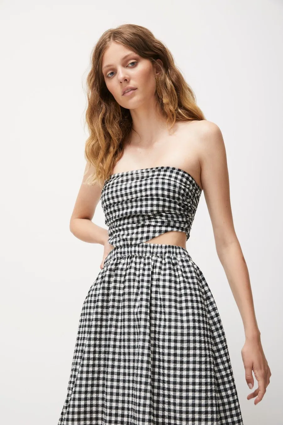 Women Atoir  | Primrose Dress Black/White Check