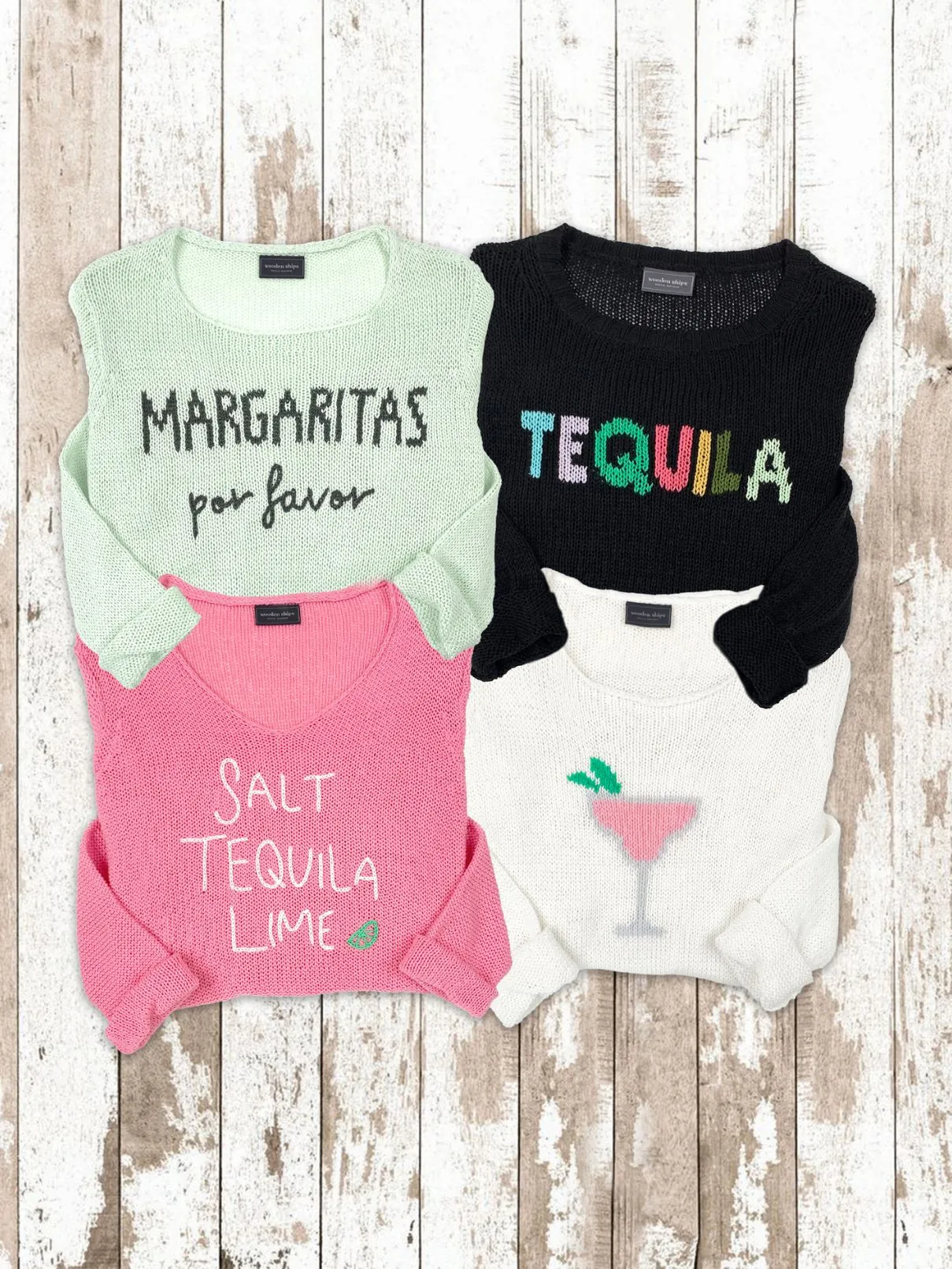 Wooden Ships Margaritas Por Favor rew in Mojito/Ink Cotton