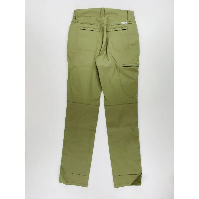 Wrangler  Slim Utility Pants - Pantaloni da escursionismo di seconda mano - Donna - Verde oliva - US 28