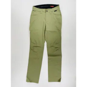 Wrangler  Slim Utility Pants - Pantaloni da escursionismo di seconda mano - Donna - Verde oliva - US 28