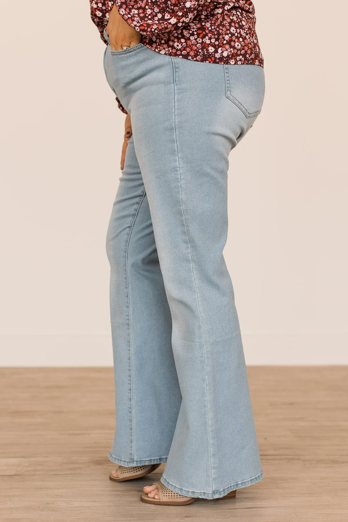 YMI High-Rise Flare Jeans- Miriam Wash