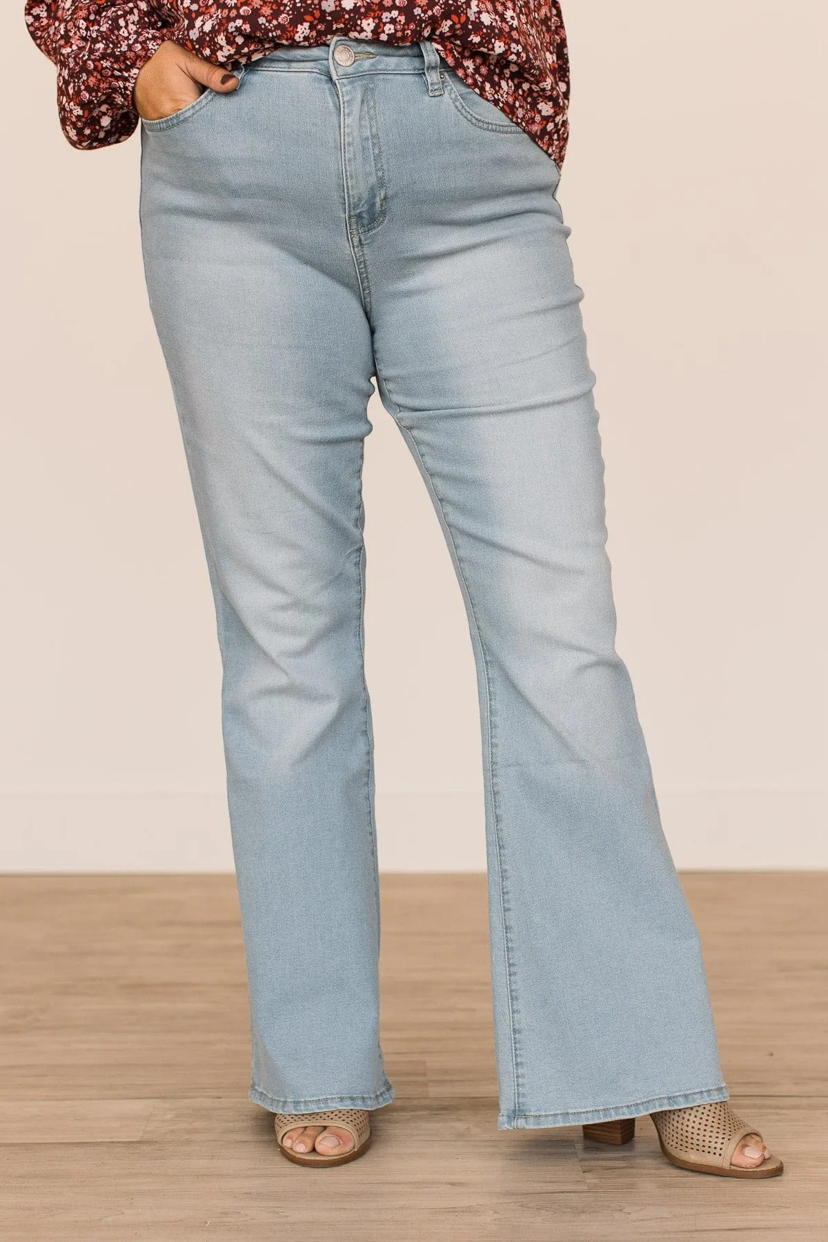 YMI High-Rise Flare Jeans- Miriam Wash